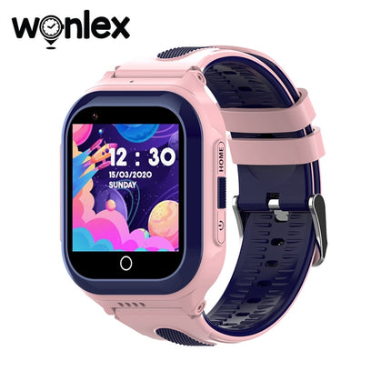 Wonlex Smart-Watches 4G Kids School Location GPS-Tracker Smart Video Camera KT24S Sim-Card SOS Clock Baby Waterproof GPS Watch