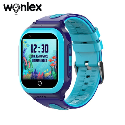 Wonlex Smart-Watches 4G Kids School Location GPS-Tracker Smart Video Camera KT24S Sim-Card SOS Clock Baby Waterproof GPS Watch