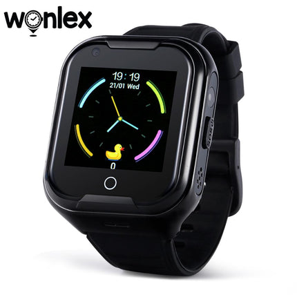 Wonlex Smart Watch Kids Anti-lost GPS Tracker 4G Video Call Camera Phone KT11 Baby Audio Remote Control GEO Fence SOS Watches