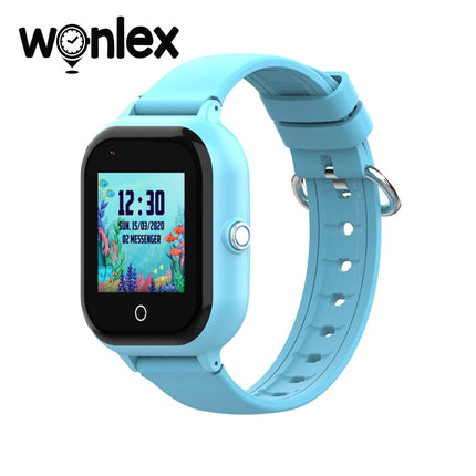 Wonlex Smart Watches 4G HD Video Phone Watch GPS Anti-lost Location-Tracker Clock KT24 Sim-Card Call Baby Waterproof Kids Gift