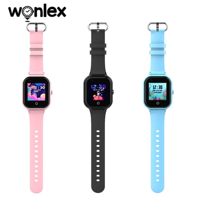 Wonlex Smart Watches 4G HD Video Phone Watch GPS Anti-lost Location-Tracker Clock KT24 Sim-Card Call Baby Waterproof Kids Gift