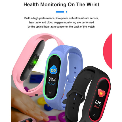 UGUMO kids smart Watch for children Fitness Bracelet Heart Rate Blood oxygen Monitoring Smartwatch