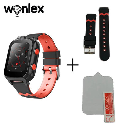 Wonlex Smart Watch Kids 4G Video Call GPS SOS Anti-Lost Tracker Dual Camera Phone KT18 Baby Sound Monitoring Position Trace Hour