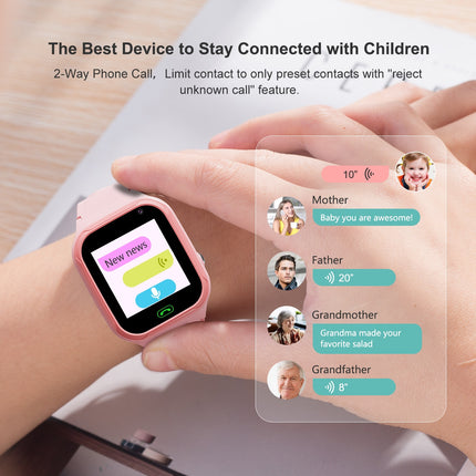 4G Kids Smart Watch GPS WIFI Video Call SOS IP67 Waterproof Smartwatch For Boys And Girls Camera Monitor Tracker Location Phone