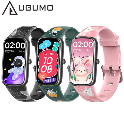 UGUMO kids smart watch1.47inch Screen Blood Pressure Oxygen Heart Rate Monitoring blood pressure Smartwatch for children