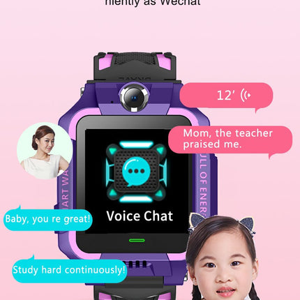 Kids Smart Watch New Sim Card Smartwatch for Children SOS Call Phone Camera Voice Chat Photo Waterproof Boys Girls Gift Q19